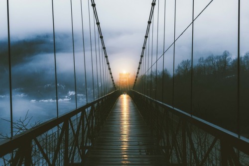 “The bridges he liked, they unite separations, as a handshake unites two people. The bridges s