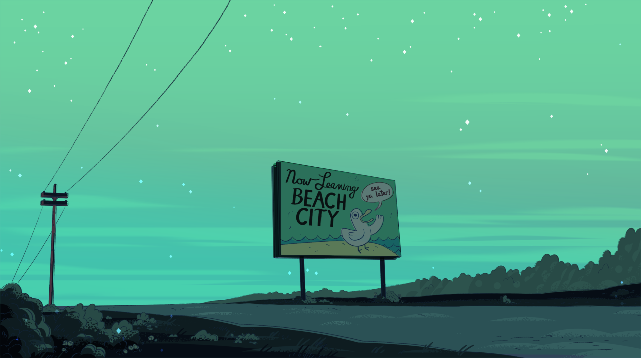 A selection of Backgrounds from the Steven Universe episode: The ReturnArt Direction: