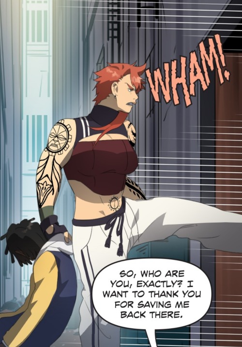 sockich:I’m Grace Choi. And these idiots kidnapped my girlfriend. Grace Choi in Vixen: NYC #4 by Jas