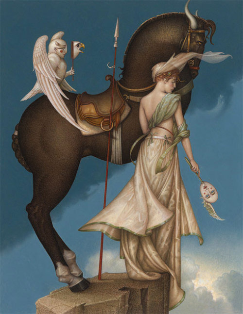 Michael Parkes - The Summit (2007)“The Summit is a personal story of evolution on the human le