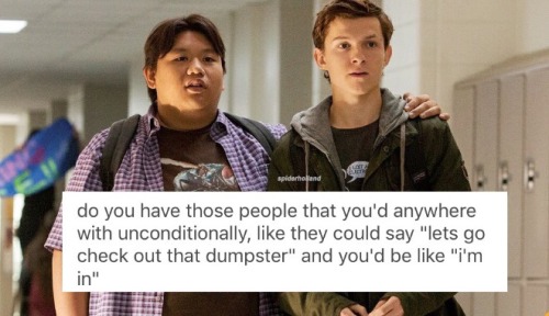 celestial-chick:Spider-Man: Homecoming + text posts (pt 6)