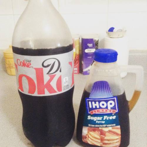 So, diet coke and sugar free syrup, huh? adult photos