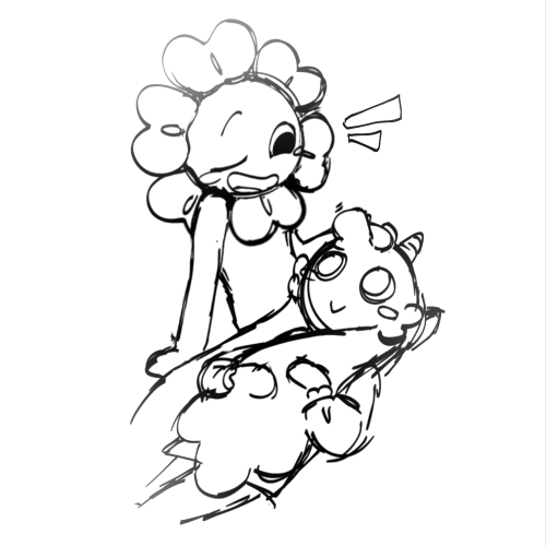 Lil Doodles Of An Actual Dream I Had Of Puffy And Decided To Put Right Into His Lore, Fun Fact I Didn't