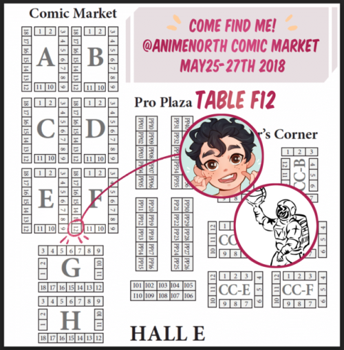 felidadae: Hey everybody! This Friday I’ll be tabling at AnimeNorth in Toronto! It’s my first time s