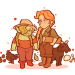 dunyun-rings:dunyun-rings:I added Mirth &amp; the Wizard to my series of Stardew