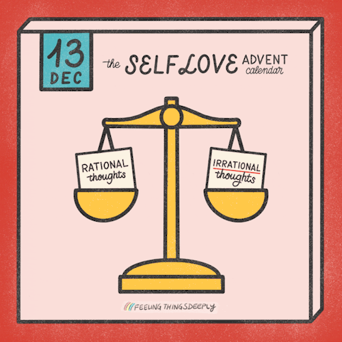 34. the Self Love Advent Calendar” 13/24 Rationality vs Irrationality
