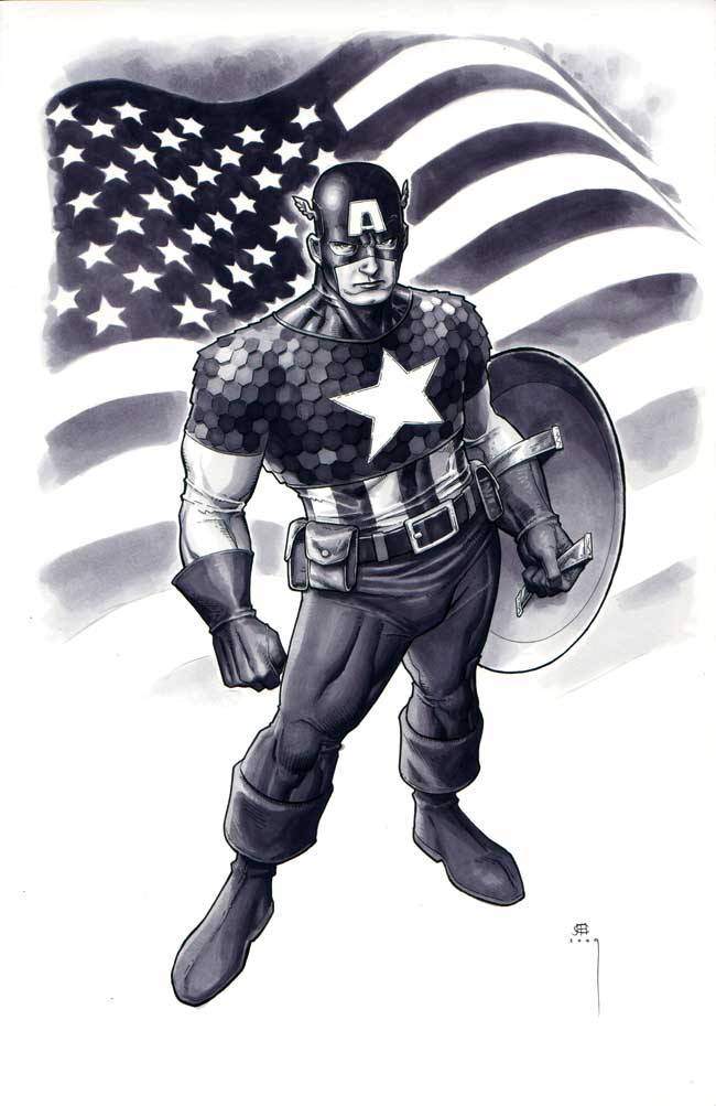 My Captain America colour pencil drawing (Avengers: Endgame) :  r/marvelstudios