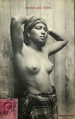   Sri Lankan Rhodiya, via Old Indian Photographs.