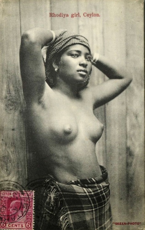   Sri Lankan Rhodiya, via Old Indian Photographs. adult photos