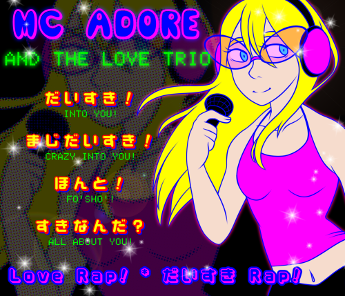 lasanha-do-lidl: I realize now that MC Adore IS part of the Love Trio, so writing “MC Adore AND The 
