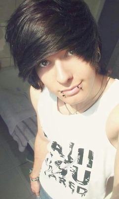 Cute emo boys with brown hair