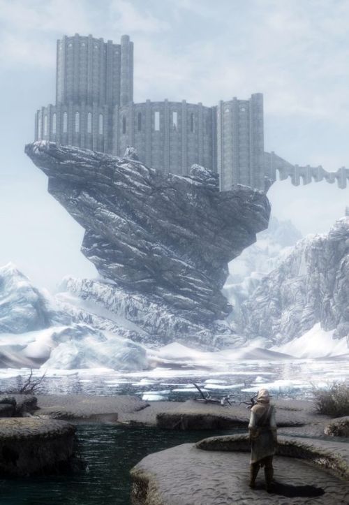 withgaming:  Have not anybody thought:How beautiful this game actually is?!Skyrim,College of Winterhold