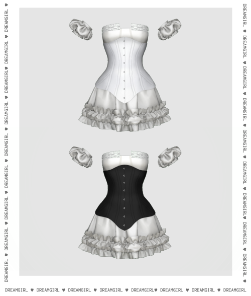♡ corset dress ♡new mesh by dreamgirldress - 2 swatchescategory - full bodydo NOT re-upload and or c