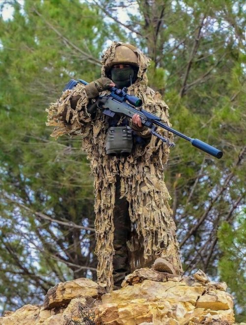 Turkish Commando Sniper with L115A3 Afrin/Burseya Mountain