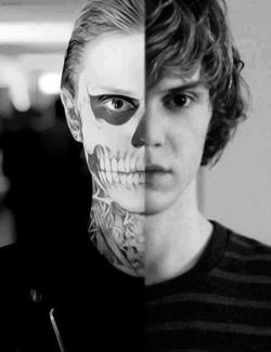 emotionless-in-white:  satanworshipsmyreligion:  Remember when I wanted to fuck Tate Langdon….  BABE