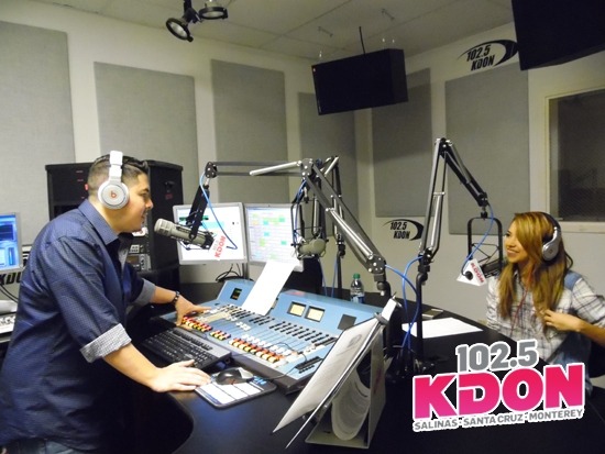 jasminev-news:  October 2nd: HQ pictures of Jasmine at 102.5 KDON radio 