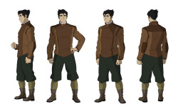 bryankonietzko:  For Bolin’s new Book 4 outfit, I wanted to do give him a brown leather jacket inspired by Dave Steven’s comic character The Rocketeer, which was also made into a film in 1991, directed by Joe Johnston––who also directed Captain