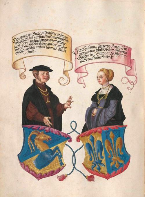 Fugger Ehrenbuch by Jorg Breau the Younger, 1545-49 