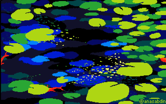 anasabdin:Pond - 11 colorswww.patreon.com/AnasAbdintwitter.com/AnasAbdinanas