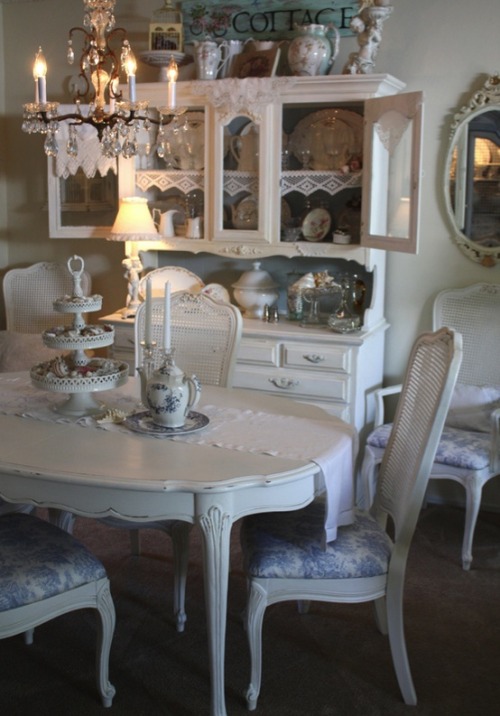 Shabby Chic Dining Rooms