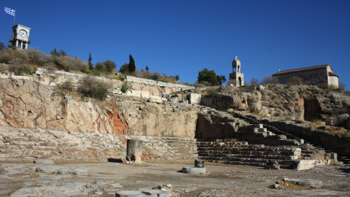 hellenicdreams: Scenes from Eleusis. 2of 3.  Site of the Eleusian Mysteries, where Demeter and 