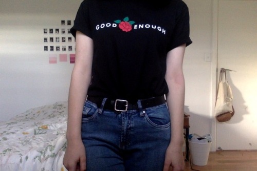 beeclub: low def but my good enough shirt arrived 