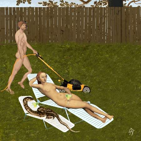 wetheurban:  ART: Remixing the Renaissance into Hilarious Gifs Artist James Kerr
