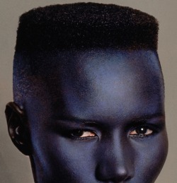 kradhe:Grace Jones by Jean Paul Goude, 1981.