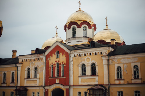 Новоафонский монастырьNew Athos Monastery (1896) in Abkhazia