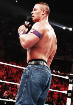 Angry John with a steel chair…why am I so turned on!