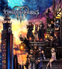 pkjd:   Kingdom Hearts III box art illustration by Tetsuya Nomura revealed.
