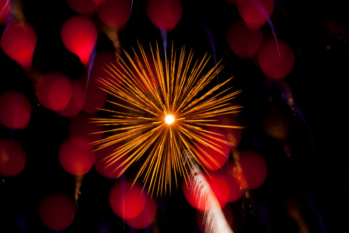 photojojo:  We’ve seen stunning firework photos, but Nick Pacione’s Explosions in the Sky has just taken the crown. To achieve the wild effect, he combined a macro lens with a rack focusing technique, which is essentially changing focus as you shoot!