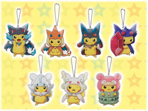 zombiemiki:Pikachu Mega Campaign | December 12thAll the main plush from this set will have a corresp