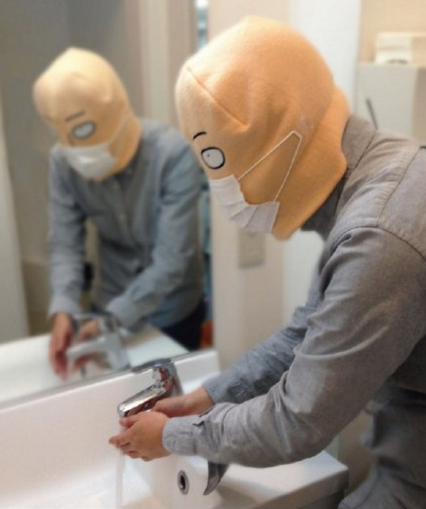 aitaikimochi:  More pictures of the One Punch Man Saitama beanie have been released,
