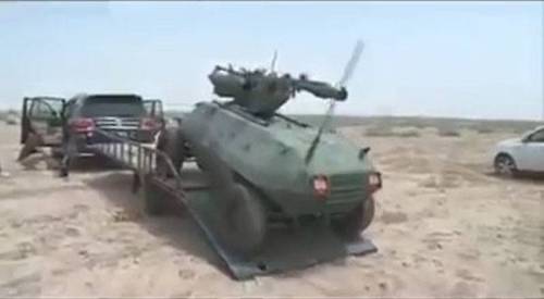 bmashina - Remote-controlled fighting machine Al-Robot (Iraq)What...