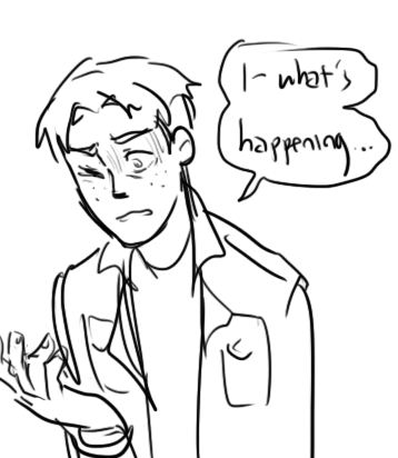 cockschtein:     i wanted to draw cute marco but then my mind wandered 