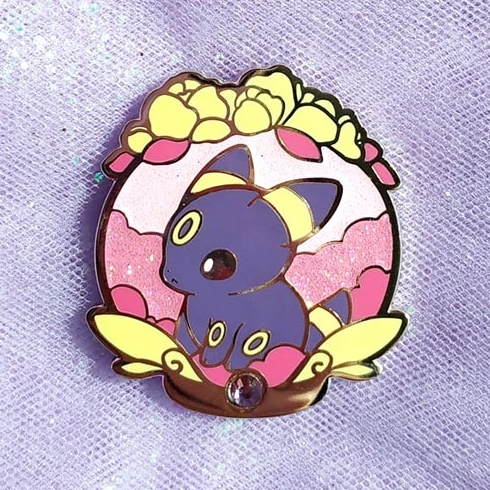 retrogamingblog2:Eeveelution Pins made by WeishiALL BABEY