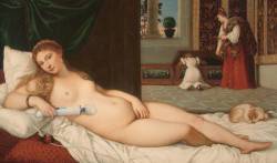 babygirlssweetsurrender:  micdotcom:  The “Hitachi Magic Wand Throughout Art History” is the empowering Tumblr we never knew we needed  Behold: magicwandarthistory, a Tumblr that marries classic works of art with the Hitachi Magic Wand vibrator. The