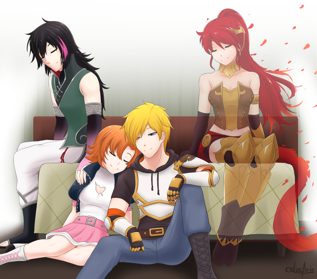  #216 - TogetherThis is probably my favorite scene in RWBY so far.  [Patreon]  [Twitter]