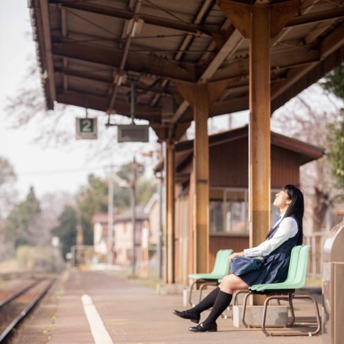 natsuko-kakuusou:#portrait #photograph #photoshoot #japanese #japaneseview #schooluniform #girl #spr