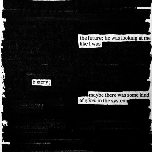 newspaperblackout:Newspaper Blackouts by Austin KleonFollow me on Twitter (@austinkleon) or Instagra