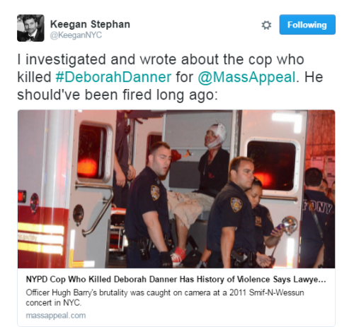 blackmattersus:If only justice system worked for all , Deborah could be alive right now.