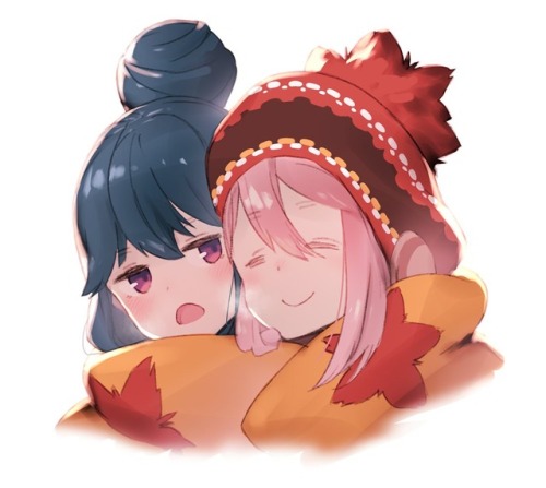 ✧･ﾟ: *✧ One Scarf, One Love ✧ *:･ﾟ✧♡ Characters ♡ : Rin Shima ♥ Nadeshiko Kagamihara♢ Anime ♢ : Yuru