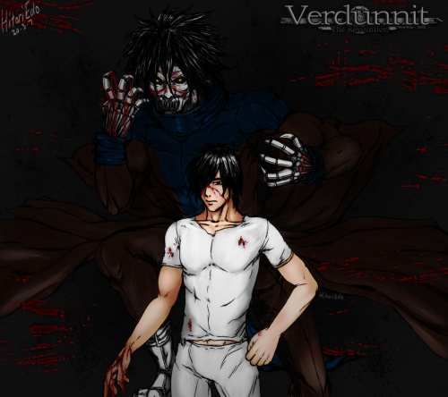 Verdunnit - The Revolution | Got your back (BLOOD) A colored art for my original comic Verdunnit - T