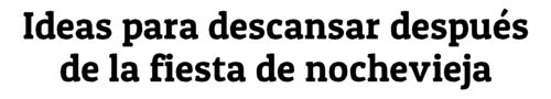 welele:   Son resacas sanas Read More