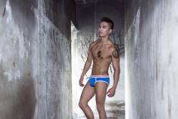 xiaohaogayphotoblog:  by Andrew Christian Underwear  part 2 Model: William Eric