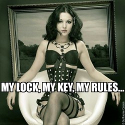 cummins4you:  Original Caption #chastity #flr #rules