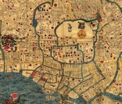 mapsdesign:  Ancient japanese map