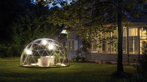 timetravelingowl:archatlas:Garden IglooGarden Igloo is both weatherproof and rust resistant, 100% re