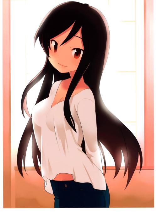 黒髪ロングのキャラの画像貼るスレ - 二次萌エロ画像ブログ